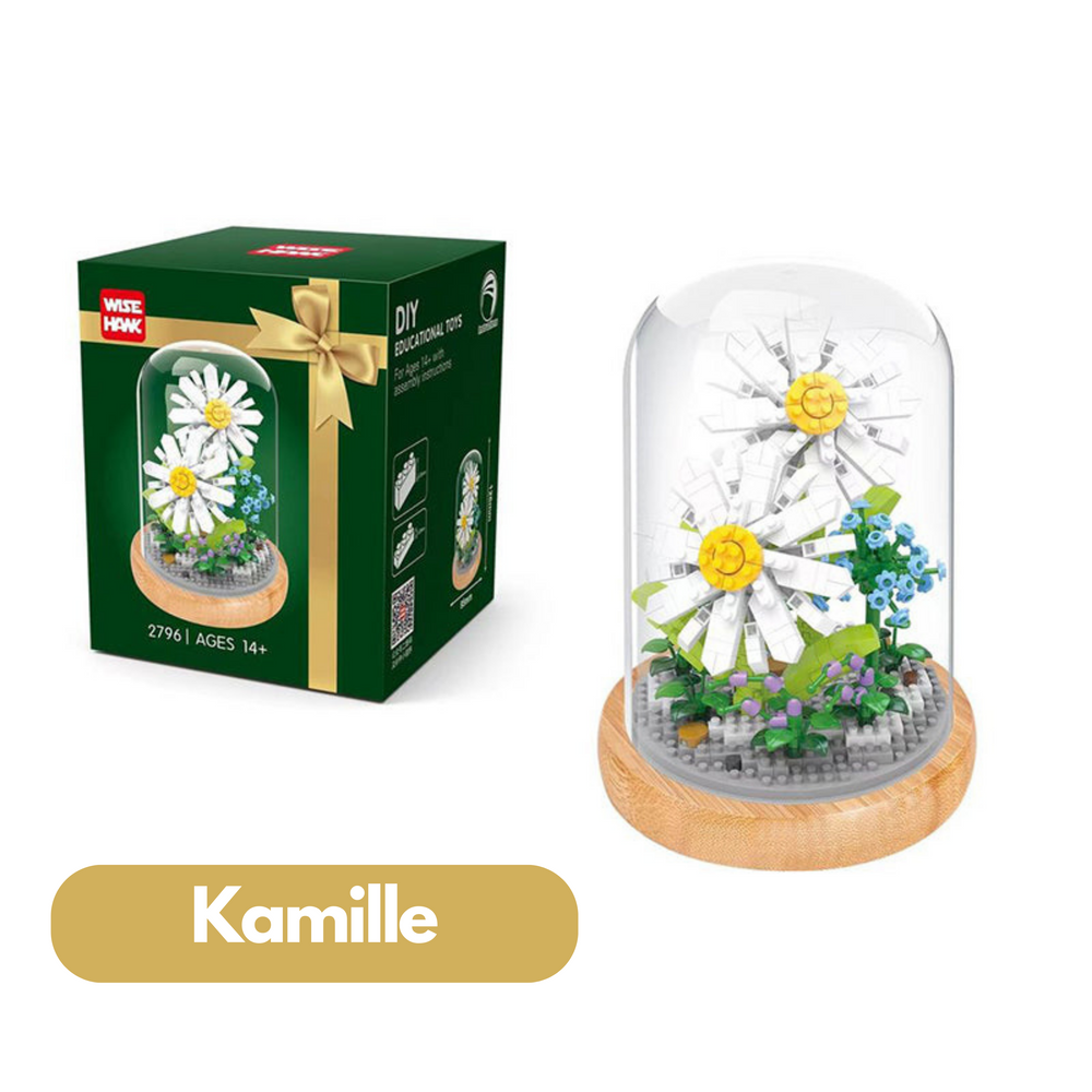 Botaniczny Zestaw do Budowy Kwiatów dla Dzieci – FloraForge Botanical Kit Kreatywna Dekoracja 14+