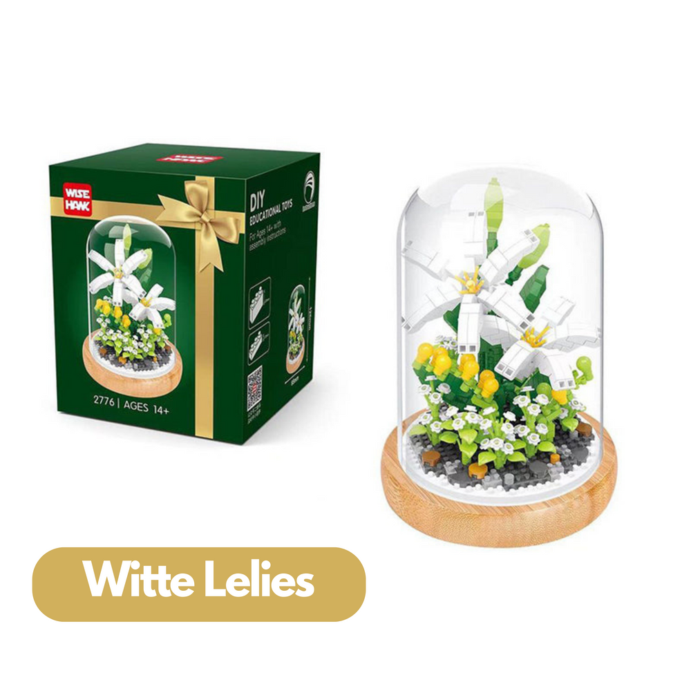 Botaniczny Zestaw do Budowy Kwiatów dla Dzieci – FloraForge Botanical Kit Kreatywna Dekoracja 14+