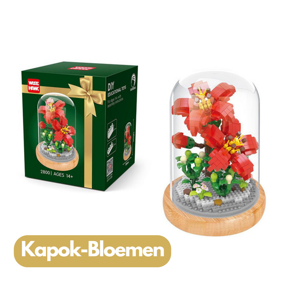 Botaniczny Zestaw do Budowy Kwiatów dla Dzieci – FloraForge Botanical Kit Kreatywna Dekoracja 14+