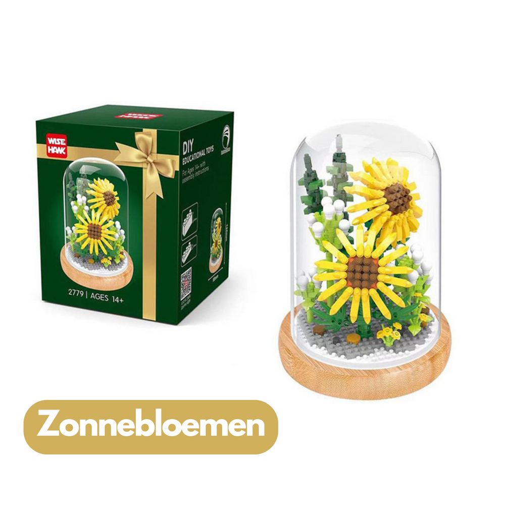 Botaniczny Zestaw do Budowy Kwiatów dla Dzieci – FloraForge Botanical Kit Kreatywna Dekoracja 14+