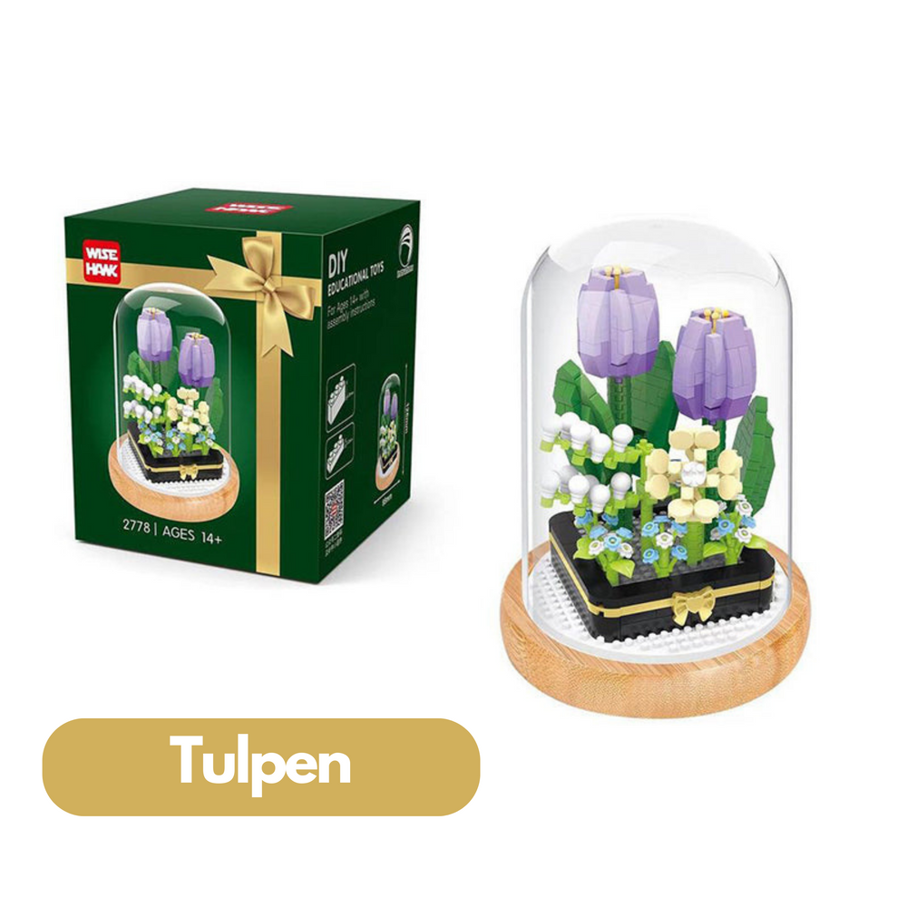 Botaniczny Zestaw do Budowy Kwiatów dla Dzieci – FloraForge Botanical Kit Kreatywna Dekoracja 14+