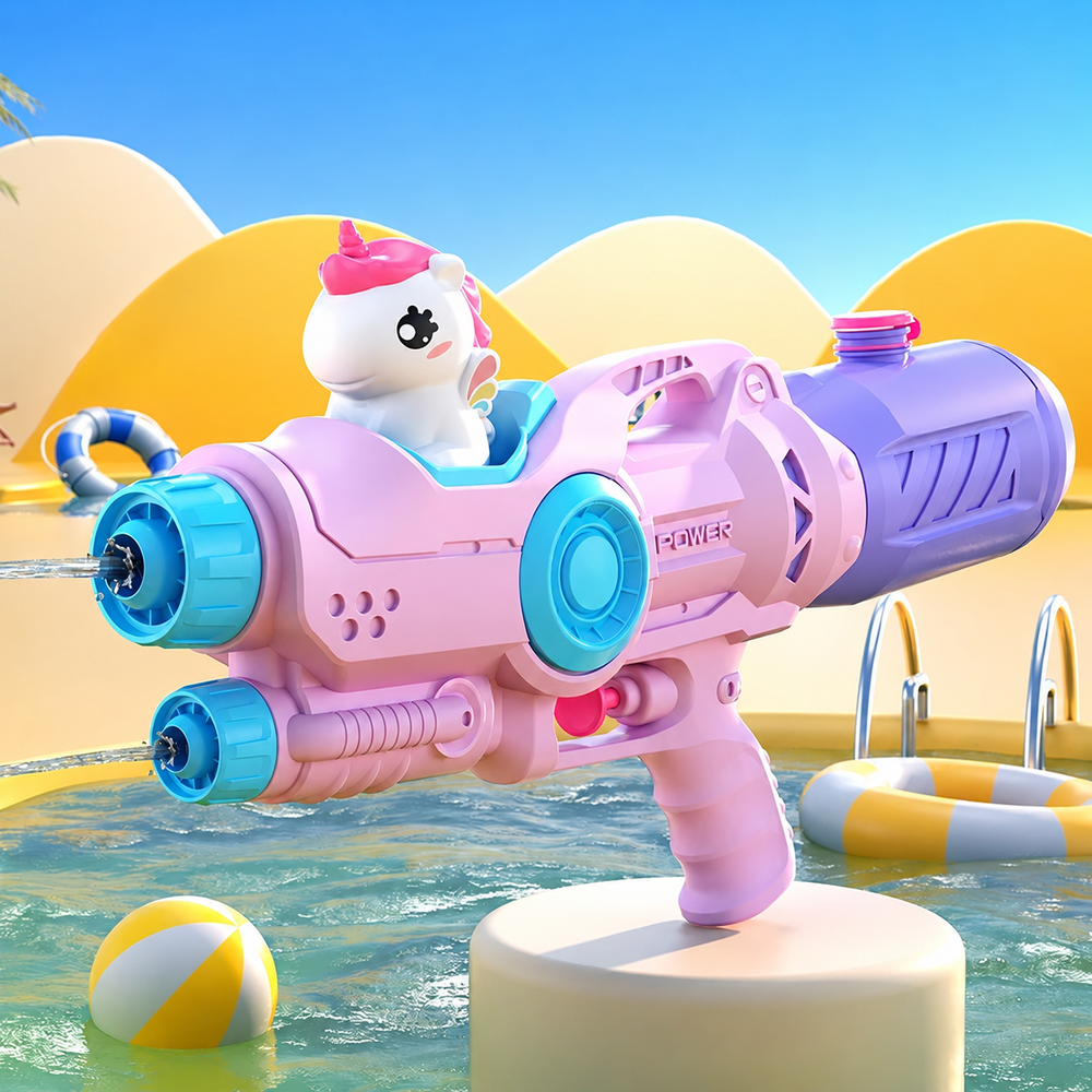 XXL Pistolet na Wodę dla Dzieci – Podwójny Strumień Wody Waterblaster