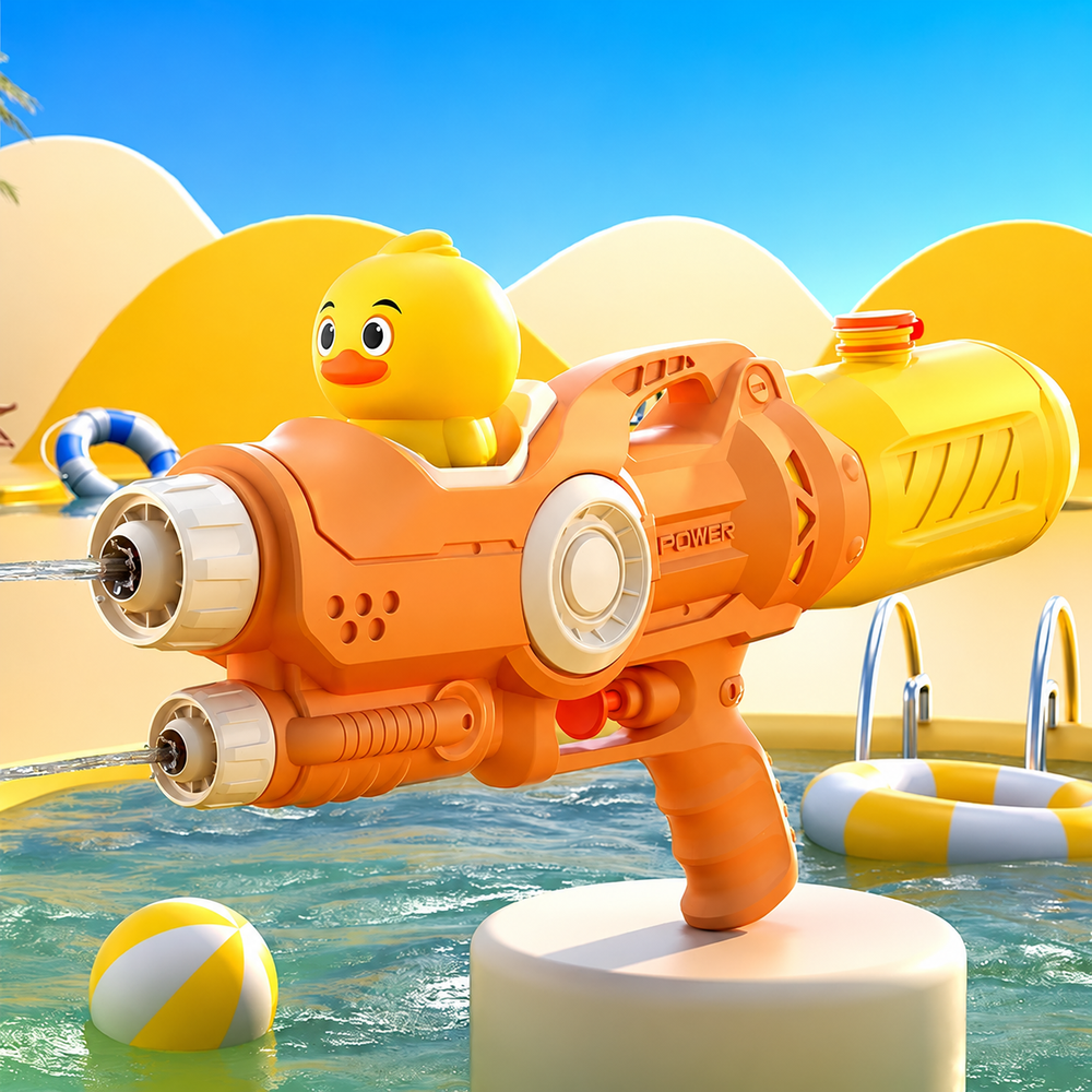 XXL Pistolet na Wodę dla Dzieci – Podwójny Strumień Wody Waterblaster