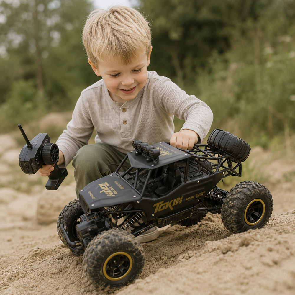 Samochód RC Terenowy 4x4 – Zdalnie Sterowany Monster Truck 15 km/h