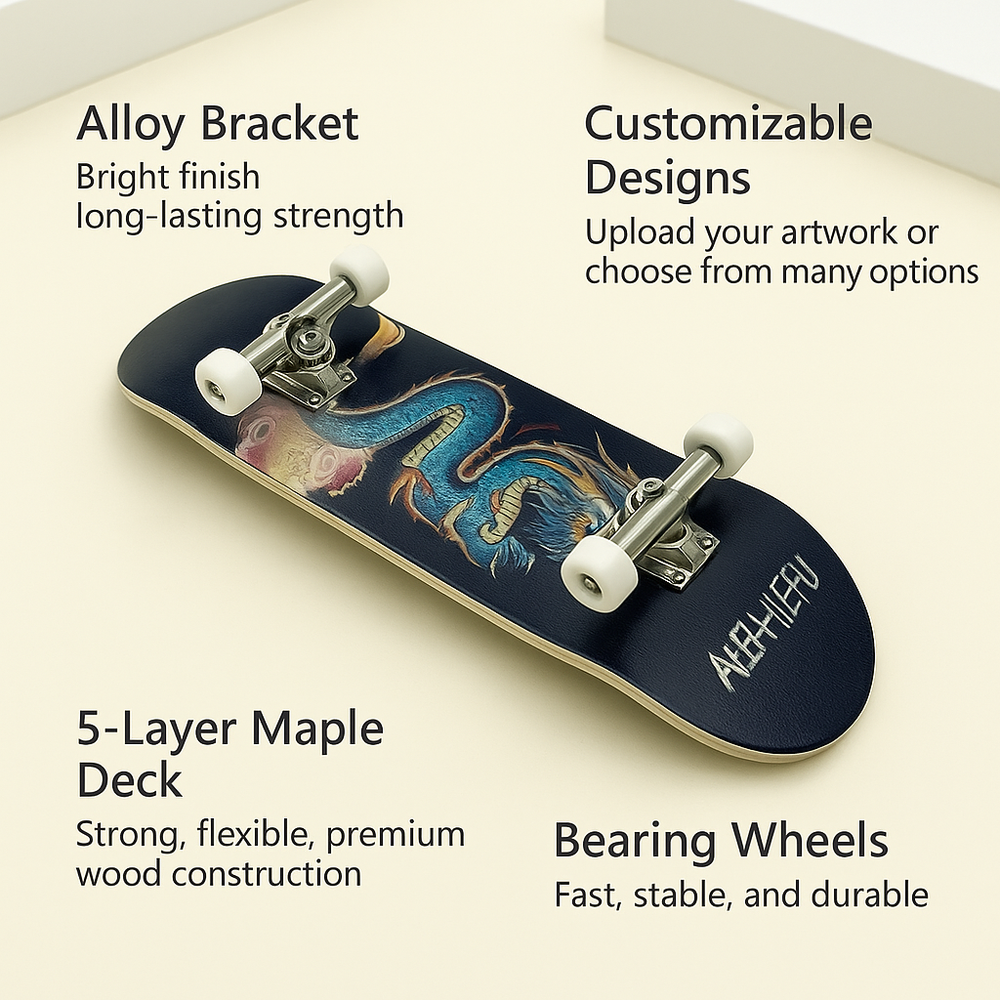 Profesjonalny Fingerboard – PocketFlip Pro Mini Skateboard