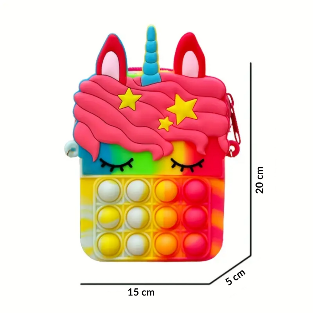 StarPlay SparkleUnicorn Pop-it Plecak – Magiczny i Praktyczny Dla Dzieci