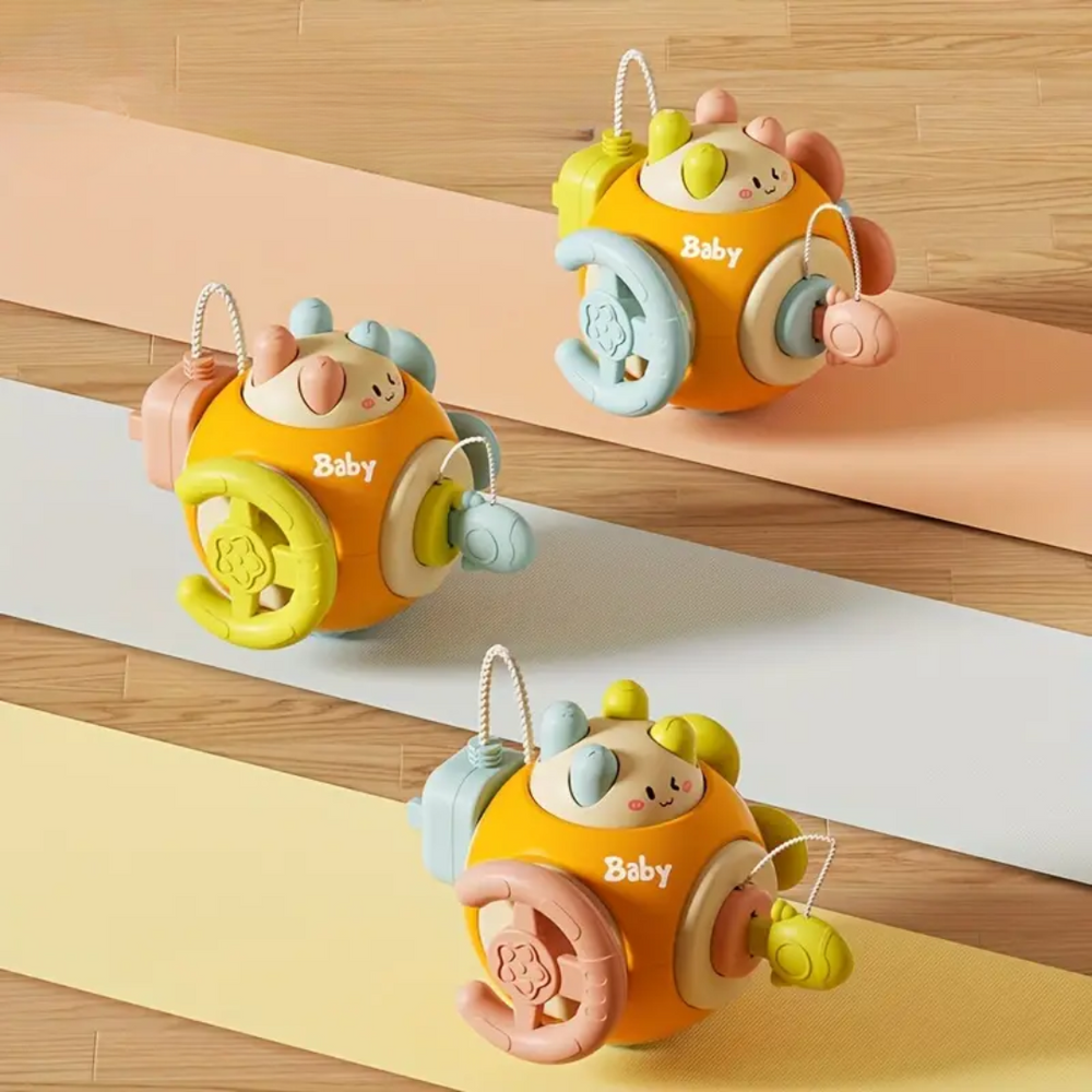 Montessori Fun Ball – Edukacyjna Piłka dla Niemowląt do Rozwoju Sensorycznego i Motoryki Małej