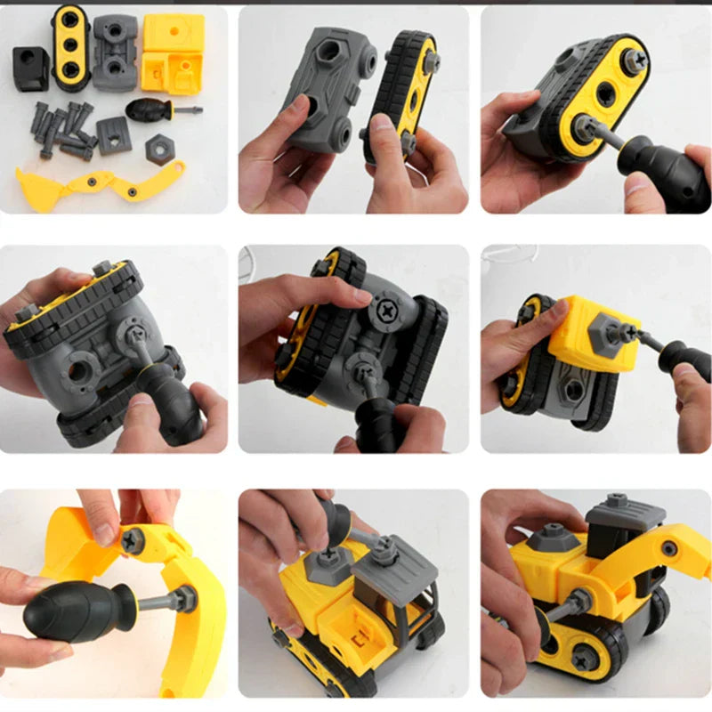 Edukacyjna Zabawka Konstrukcyjna dla Dzieci – Zestaw Konstrukcyjny MechaCraft od InventoPlay