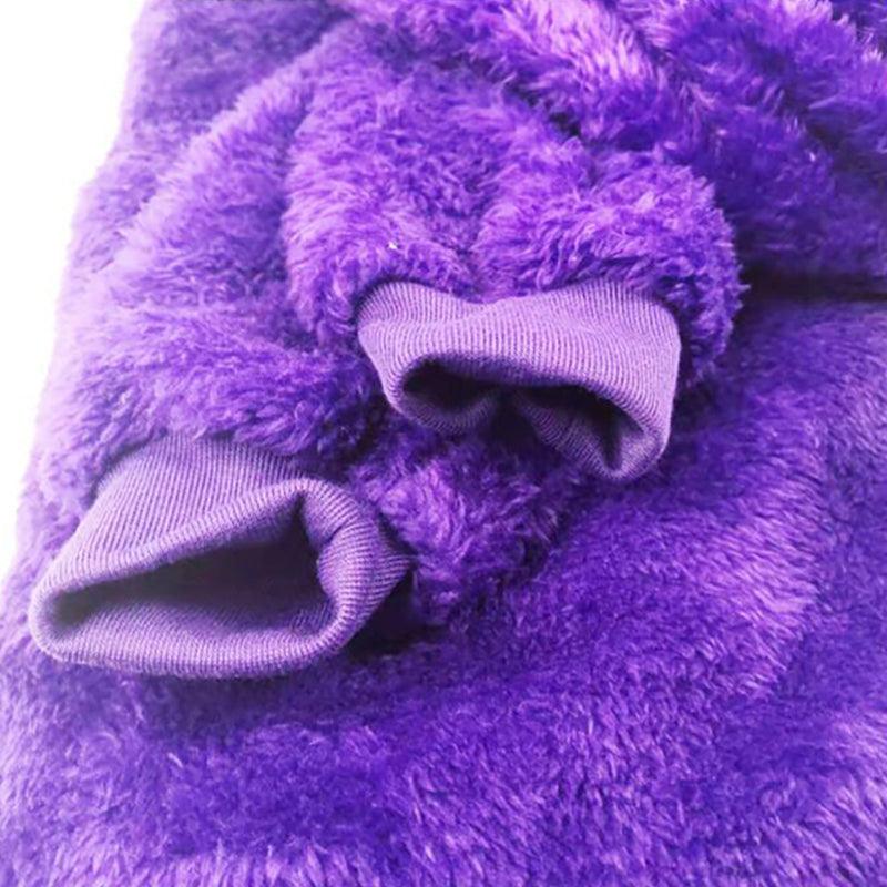 Bluza Pluszak dla Dzieci – Pluszowa Bluza z Kapturem i Maskotka 2w1