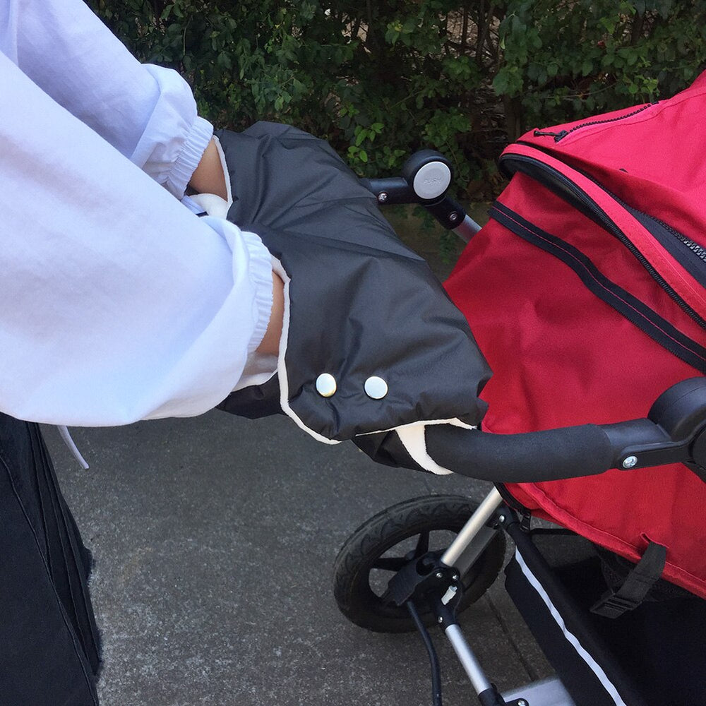 WarmTrail Rękawice do Wózka – Ciepłe Wodoodporne StrollerMitts na Zimowe Spacery