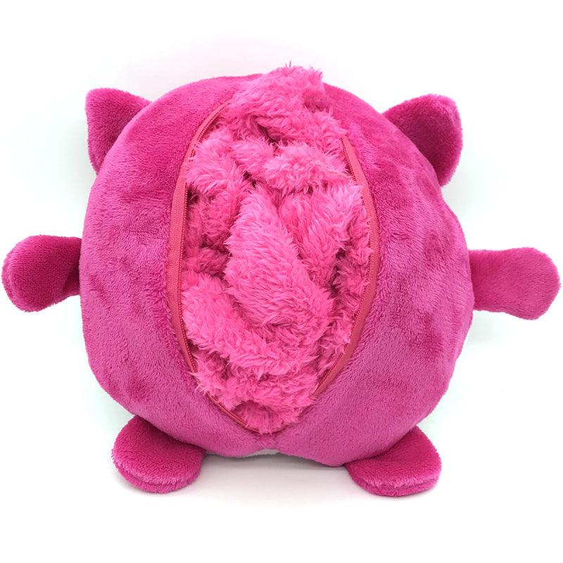 Bluza Pluszak dla Dzieci – Pluszowa Bluza z Kapturem i Maskotka 2w1