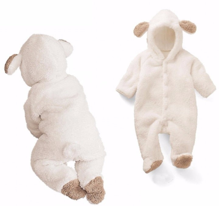 Ciepły Kombinezon Polarowy dla Niemowlaka – CozyCub SnugglePals Zimowa Odzież