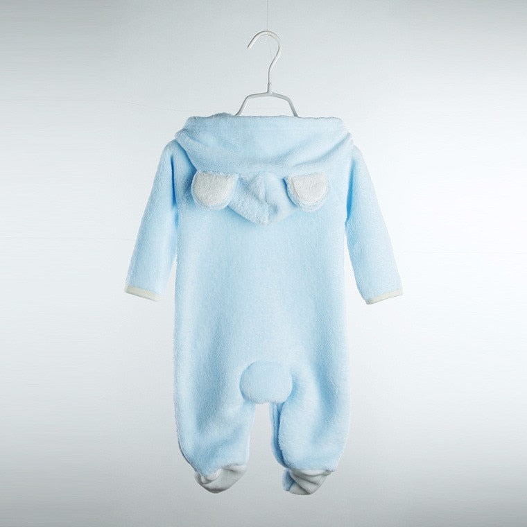 Ciepły Kombinezon Polarowy dla Niemowlaka – CozyCub SnugglePals Zimowa Odzież