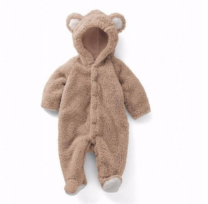 Ciepły Kombinezon Polarowy dla Niemowlaka – CozyCub SnugglePals Zimowa Odzież