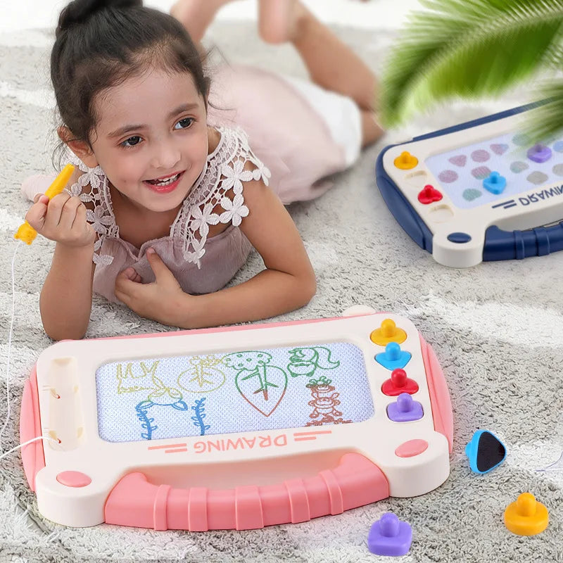 Magnetyczna Tablica do Rysowania dla Dzieci – Wielorazowa i Edukacyjna