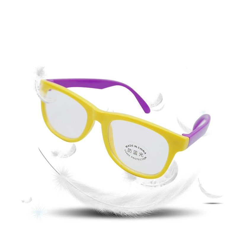 LuminoGuard Okulary dla Dzieci z Filtrem Niebieskiego Światła – Ochrona przed Ekranami – Wygodne i Stylowe