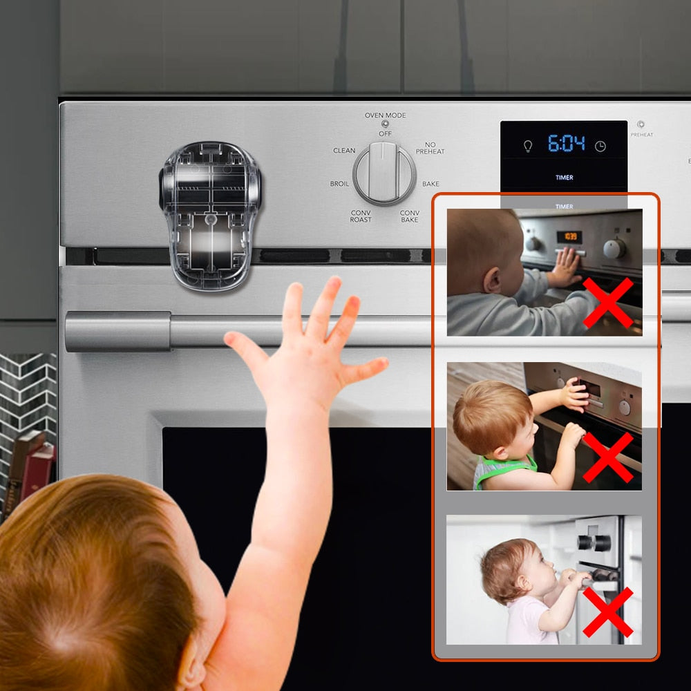 OvenGuard Zabezpieczenie Piekarnika dla Dzieci – Blokada Bezpieczeństwa do Piekarnika i Kuchenki