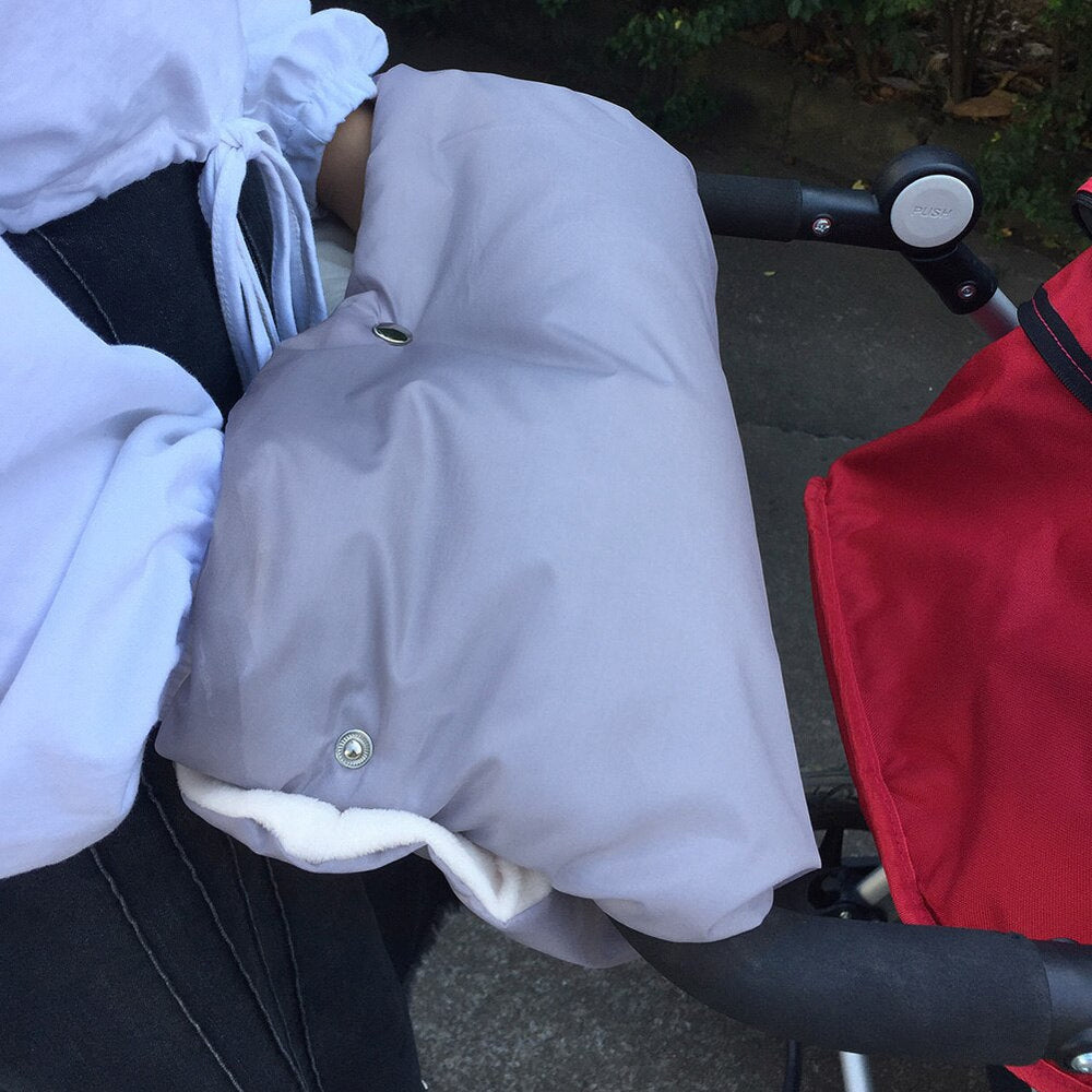 WarmTrail Rękawice do Wózka – Ciepłe Wodoodporne StrollerMitts na Zimowe Spacery