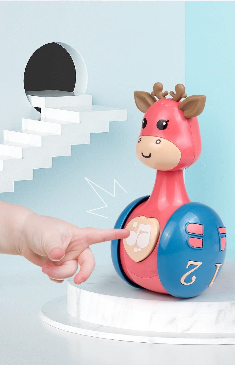 Interaktywna Przechylanka dla Niemowląt – LittleMoose TumbleTune