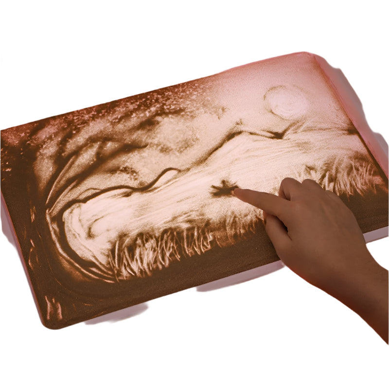 GlowSand Creative Table – Podświetlany Stolik Piaskowy dla Dzieci | Zabawka Sensoryczna i Kreatywna