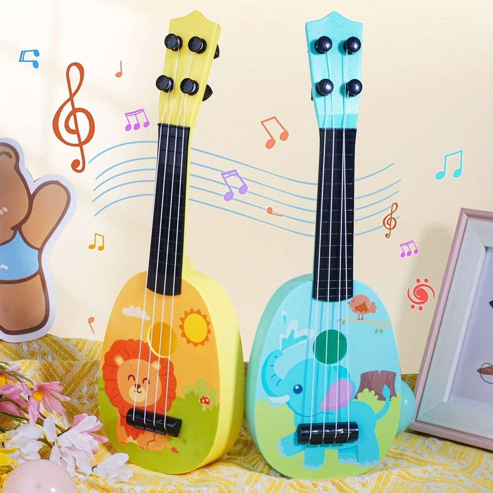Ukulele dla Dzieci – Instrument Muzyczny ze Zwierzęcym Motywem (3+)