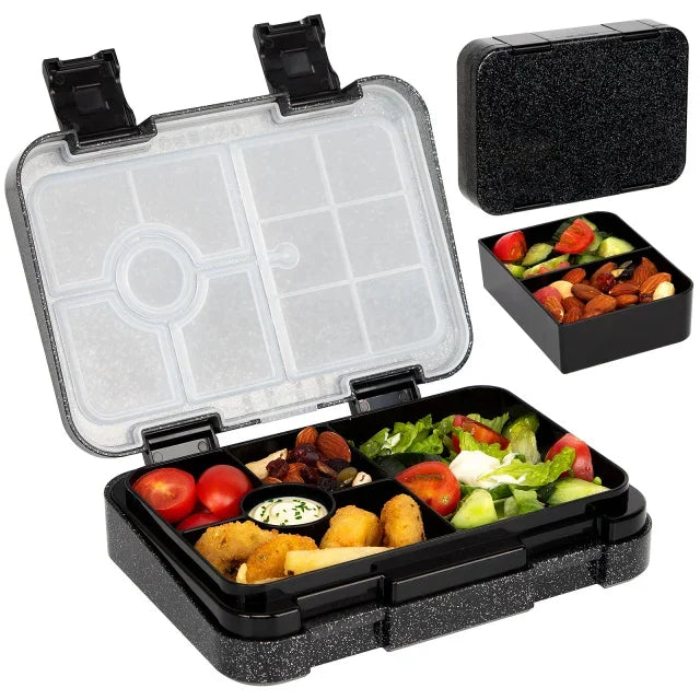 LunchPal Compact Box – Szczelny, Bezpieczny Pojemnik na Lunch dla Dzieci bez BPA z Wkładem Nadającym się do Mikrofalówki na Szkołę i Piknik
