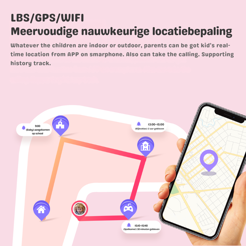Dziecięcy Zegarek GPS z 4G i SOS – Smartwatch z Funkcją Dzwonienia i Śledzenia