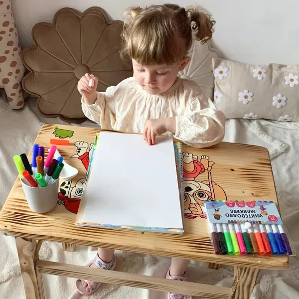 Montessori Pisakі Wodne dla Dzieci – Magiczne Markery Wodne do Wielokrotnego Rysowania