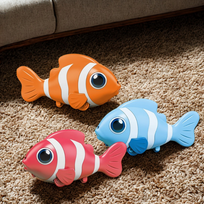 Interaktywna Zabawka Rybka Nemo z Światłem i Ruchem – GlideGlow Motion Fish