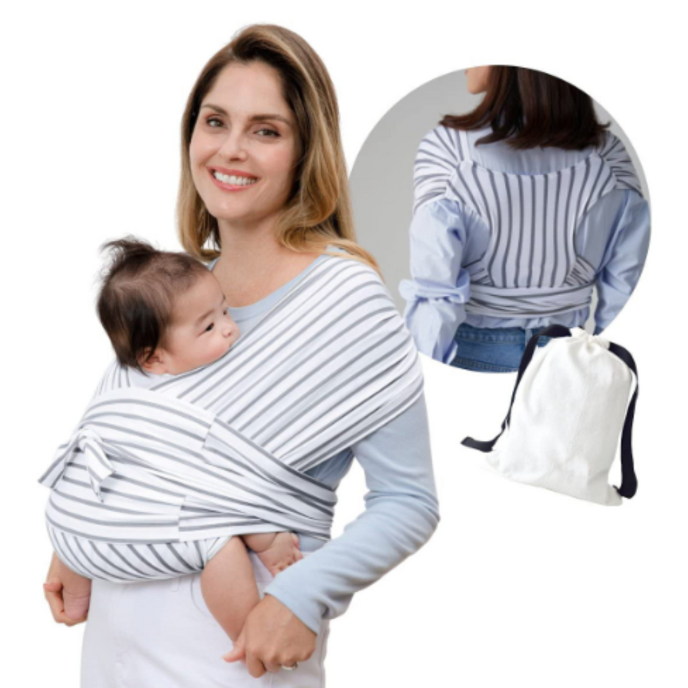 Ergonomiczna Chusta do Noszenia Dzieci – Elastyczna Chusta od Noworodka do Malucha