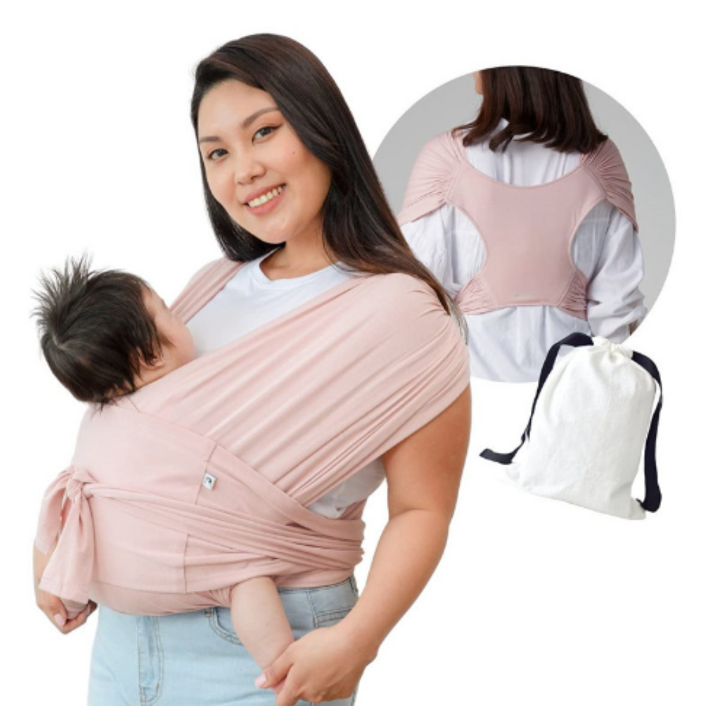Ergonomiczna Chusta do Noszenia Dzieci – Elastyczna Chusta od Noworodka do Malucha