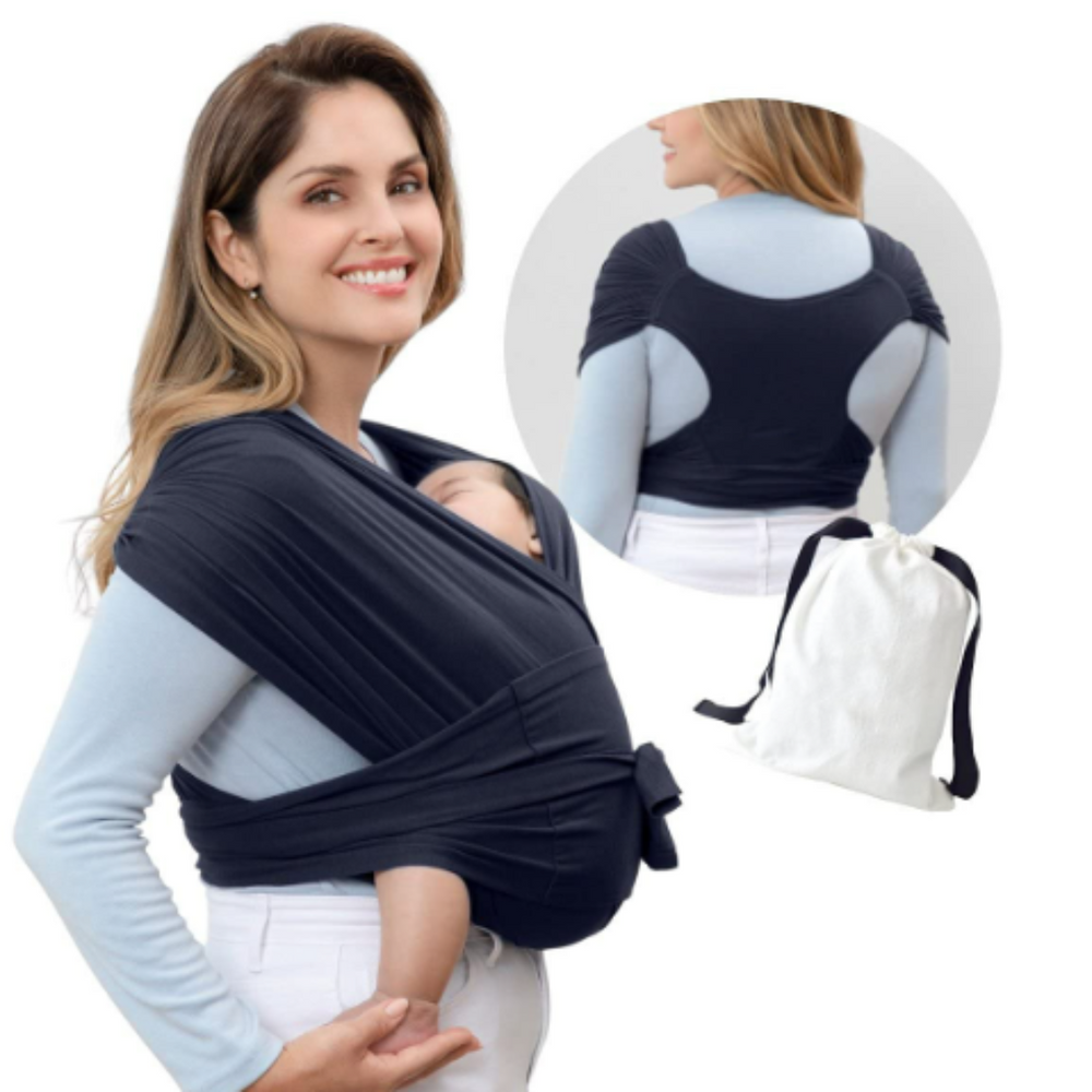 Ergonomiczna Chusta do Noszenia Dzieci – Elastyczna Chusta od Noworodka do Malucha