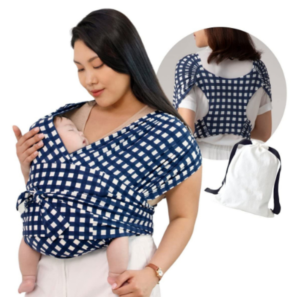 Ergonomiczna Chusta do Noszenia Dziecka – Chusta dla Noworodków 0–12 Miesięcy