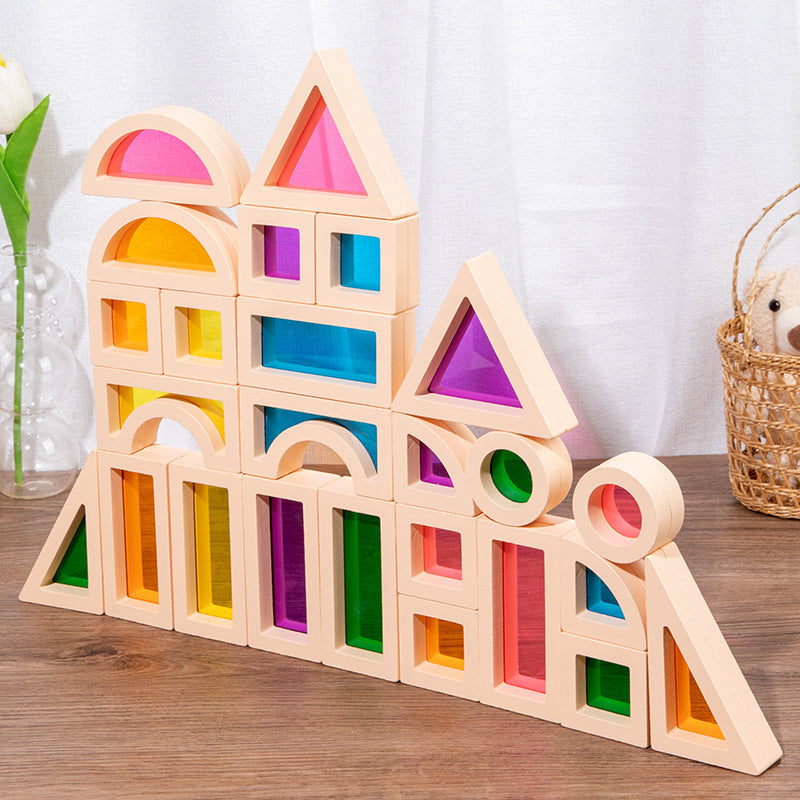 Ecotoys BrightBlocks | Kreatywne Klocki Rozwojowe - Zabawka Edukacyjna