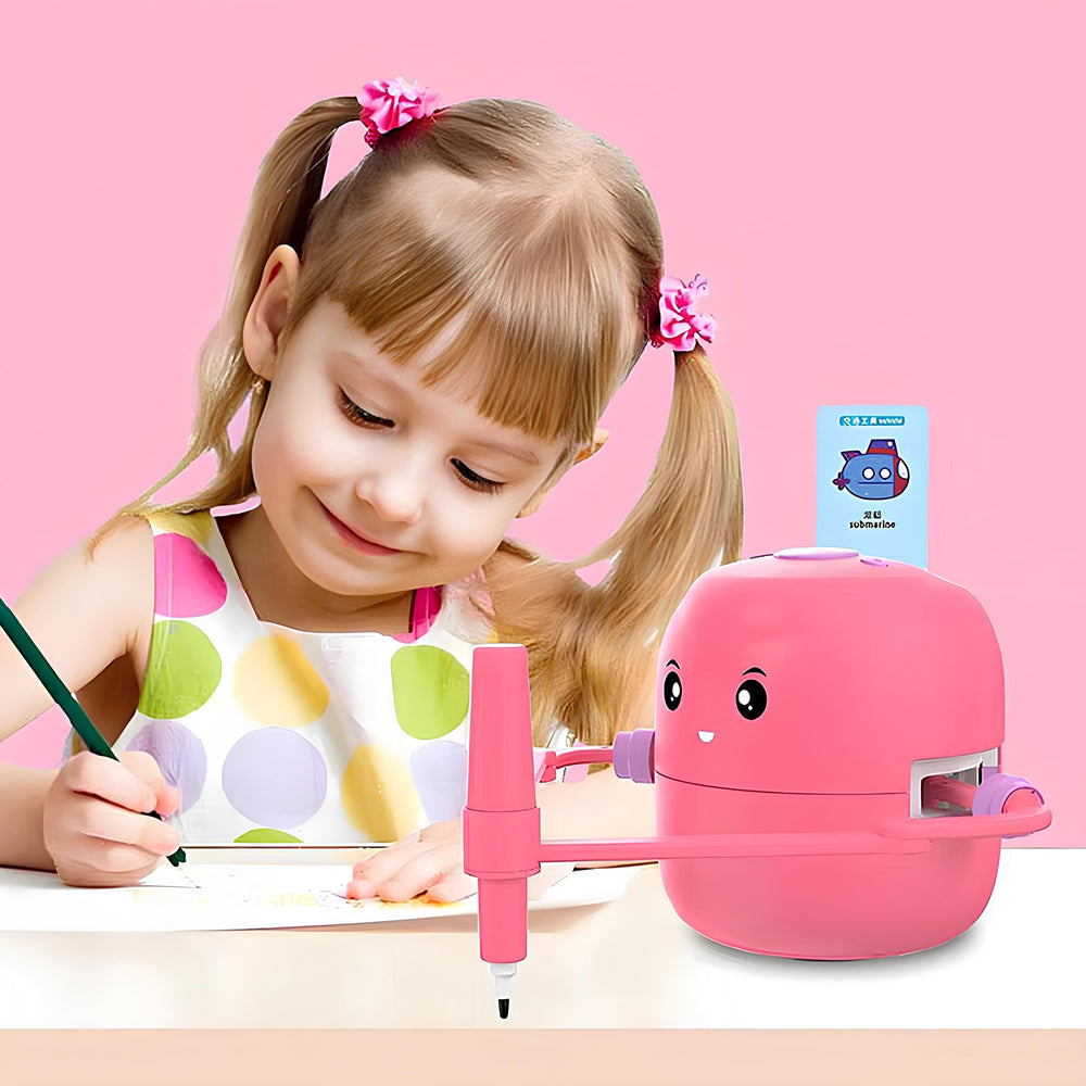 Drawino Interaktywny Robot Rysujący – Nauka Rysowania dla Dzieci | Zabawka Edukacyjna i Kreatywna