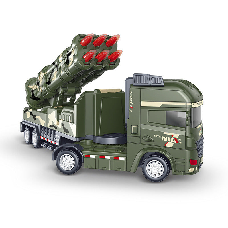 Adventure Rover Wojskowa Ciężarówka – Kreatywna i Edukacyjna Zabawka dla Dzieci 3+