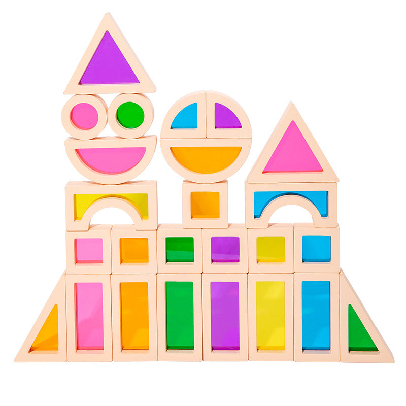 Ecotoys BrightBlocks | Kreatywne Klocki Rozwojowe - Zabawka Edukacyjna