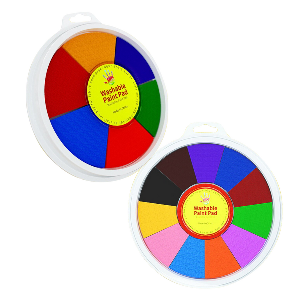 Zmywalne Farby Palcowe dla Dzieci – Zestaw ColorJoy ColorPlay