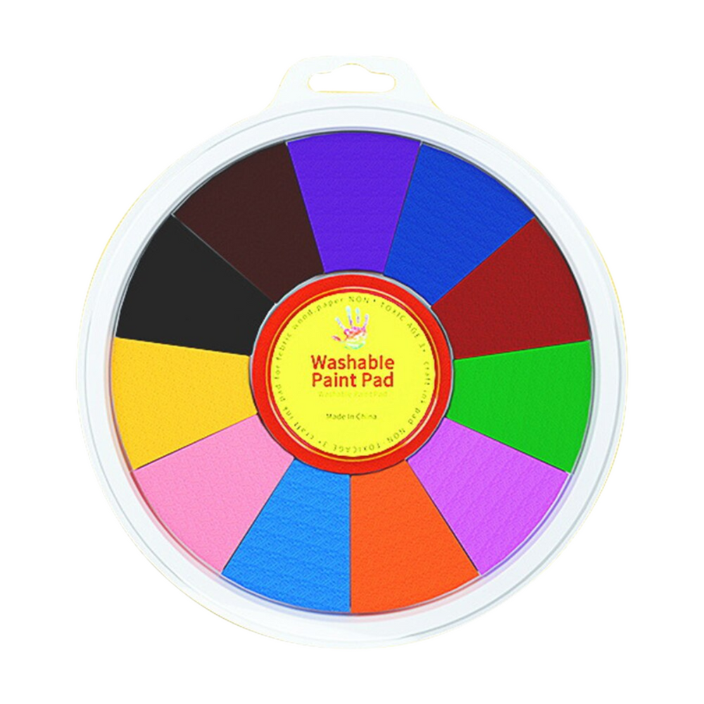 Zmywalne Farby Palcowe dla Dzieci – Zestaw ColorJoy ColorPlay