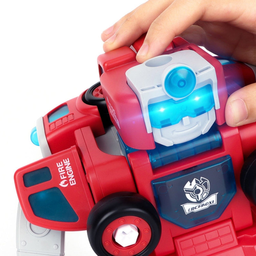RoboRescue Transform Squad – Zestaw Robotów i Pojazdów Ratunkowych do Budowania | Zabawka STEM i Kreatywna dla Dzieci 4+