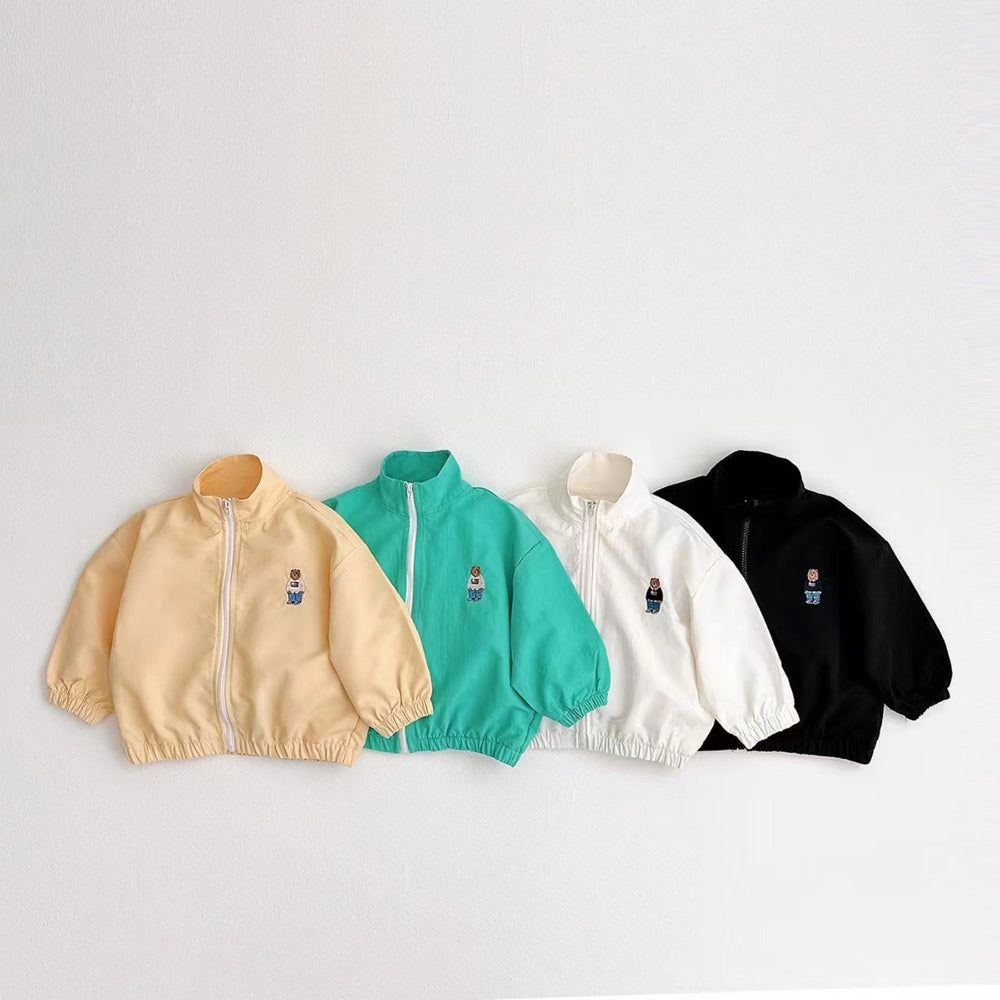 MiniZip Bluza Dziecięca Unisex | Bawełniana Kurtka na Zamek | 9 Miesięcy – 3 Lata | Miękka Bluza dla Maluchów | Wiele Kolorów