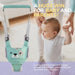 Ergonomiczne Szelki do Chodzenia – Kigali Baby, Niebieski/Brązowy/Różowy, Bawełna, 9+ M-More For Mini
