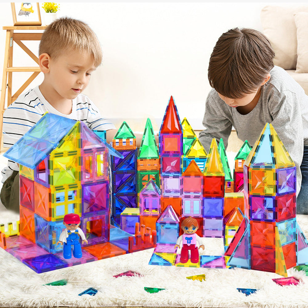 Magnetyczne Klocki Konstrukcyjne - MagnaBrix Creatix, DIY, Zabawka Edukacyjna, 1+ lat