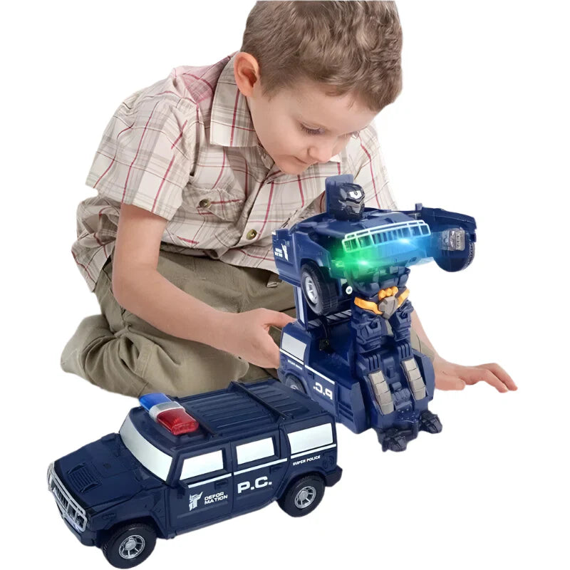 Transformujący Robot dla Dzieci – RoboShift Patrol od NexiPlay
