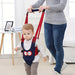 Ergonomiczne Szelki do Chodzenia – Kigali Baby, Niebieski/Brązowy/Różowy, Bawełna, 9+ M-More For Mini