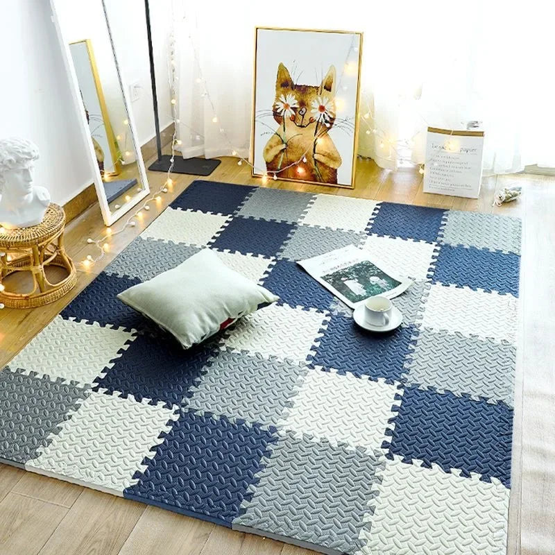 Mata Puzzle dla Niemowląt 12 Elementów – Miękka i Bezpieczna (120×90 cm)