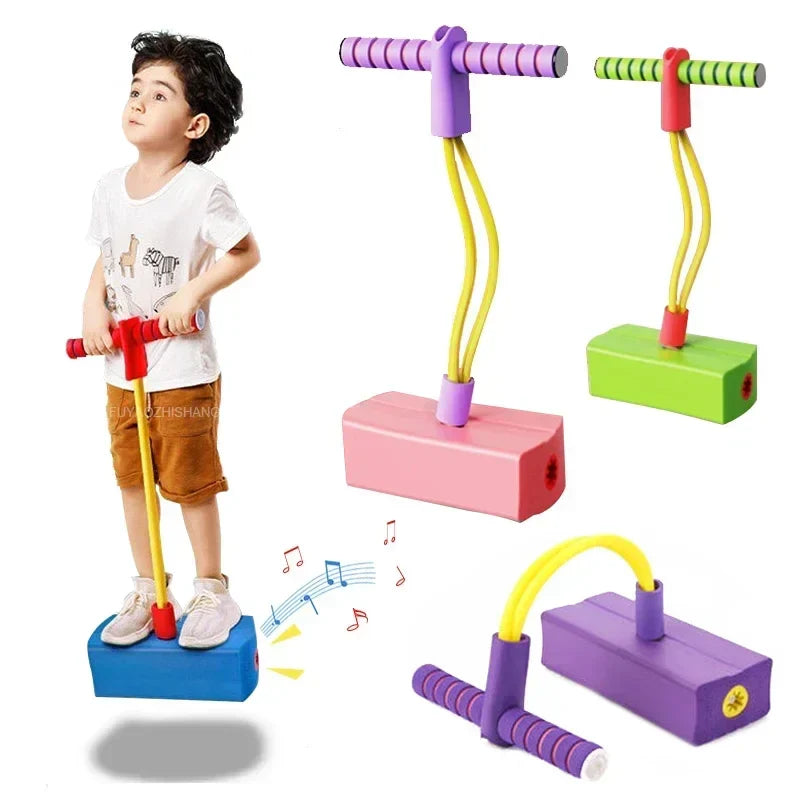 Piankowy Pogo Jumper dla Dzieci – Zabawka do Skakania Wewnątrz i na Zewnątrz | 3+ lata
