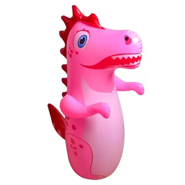 Dmuchany Worek Bokserski Dinozaur dla Dzieci – Powracający Zabawka do Zabawy w Domu