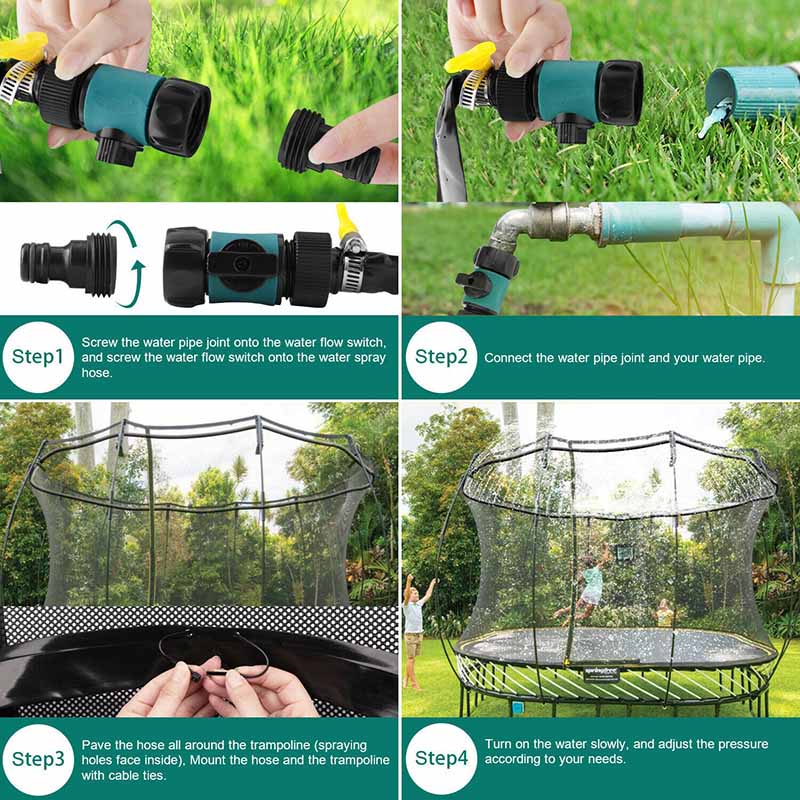 Zraszacz do Trampoliny – Mgiełka Wodna 12m