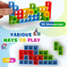 Wieża Tetris Montessori do Balansowania – Edukacyjna Gra Równoważna, Bez BPA, 3+ L-More For Mini